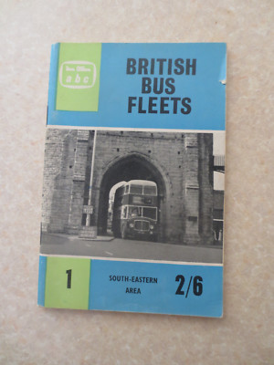1960s British Bus Fleets - South Eastern Area Ian Allen ABC information booklet
