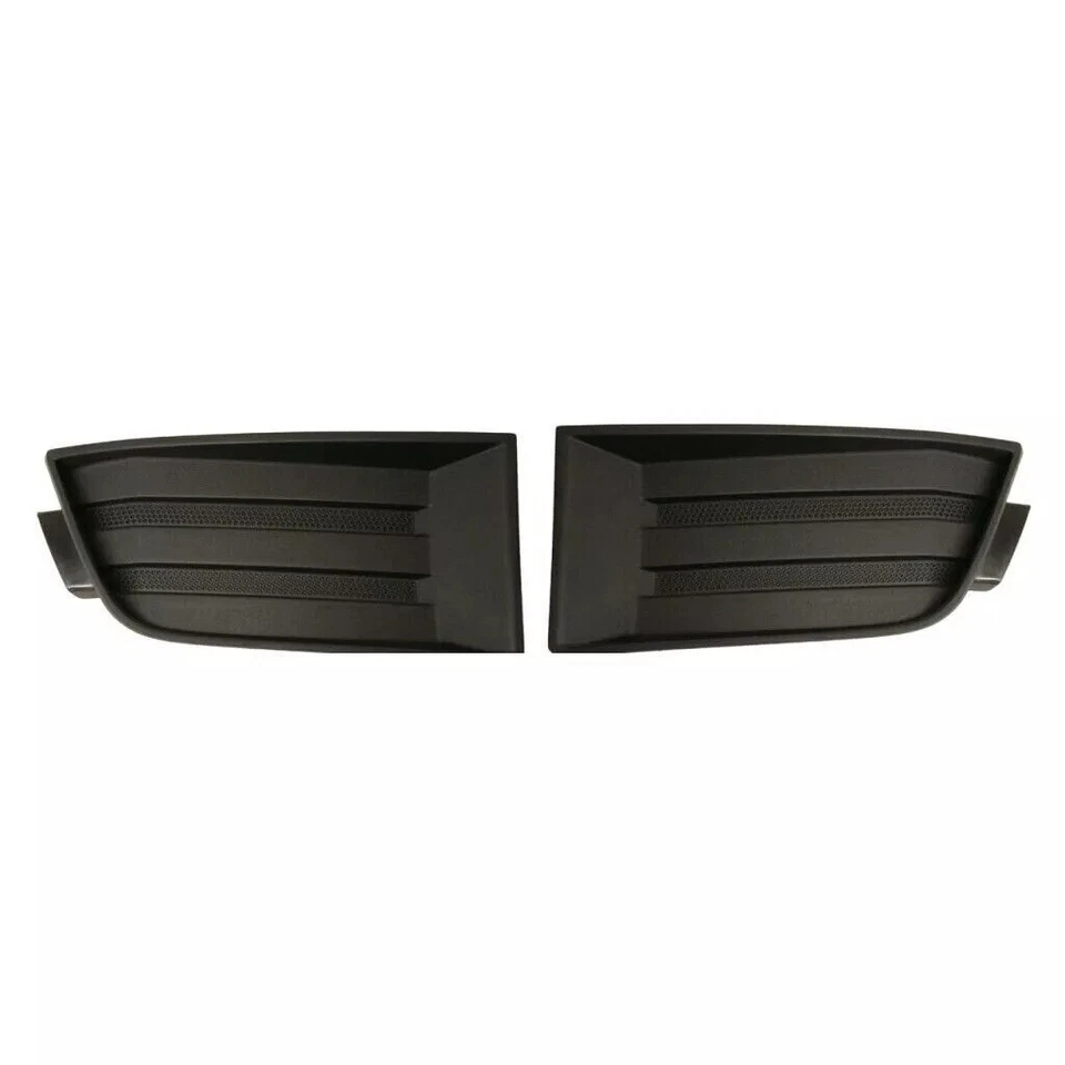 For 2007-2010 Ford Edge Front Left & Right Fog Light Covers Side Black Set of 2 Foto 2 de 4