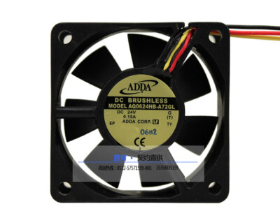 for ADDA 6025 24V 6CM AQ0624HB-A72GL Waterproof   IP68 #T8*