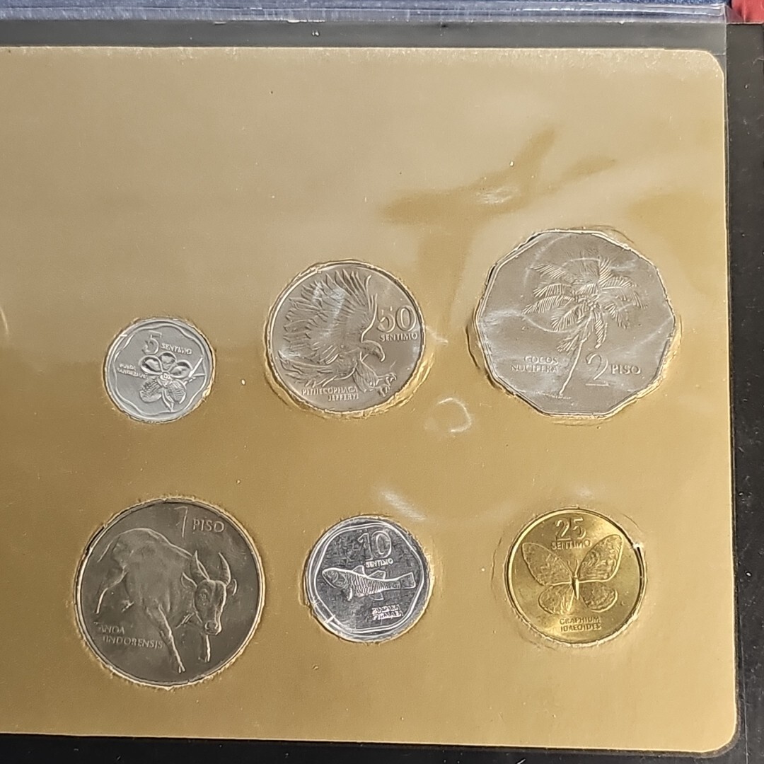 コレクション PHILIPPINES  pearl of the orient seas Philippines Pearl of the Orient Seas 10 Coins Portfolio