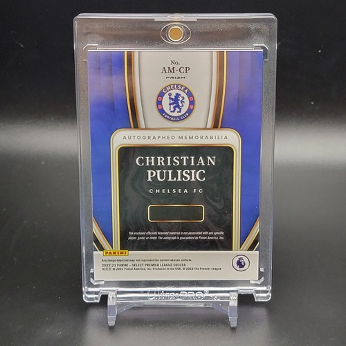 2022-23 Select CHRISTIAN PULISIC #AM-CP Autographed Memorabilia SILVER PRIZM SSP - Picture 5 of 6