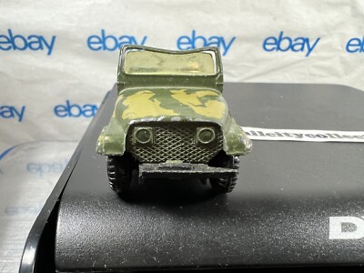 Yatming No 1608 Army Jeep Hong Kong Vintage Toy Car Diecast | eBay