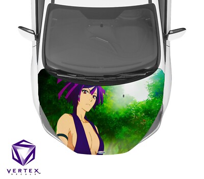 Yuzuriha Hell's Paradise Anime Hood Wrap Weatherproof Vinyl Decal 50X60