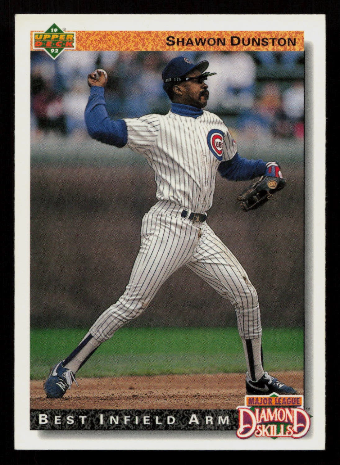 Shawon Dunston trading card