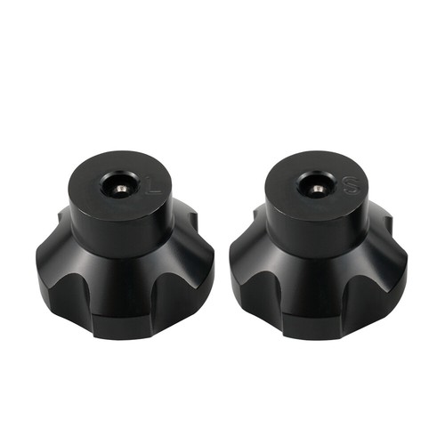 Perillas de tablero de aluminio aire acondicionado Billet para Jeep CJ-5 CJ-7 CJ-8 1976-1986 - Imagen 8 de 11