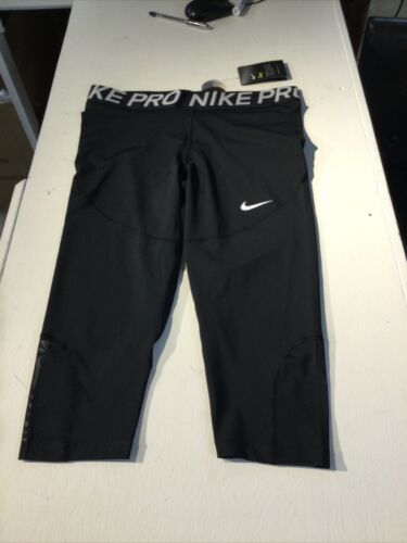 Nike Pro Leggings Dri-Fit 3/4 Capri Women’s XXL CJ5935-010; B-8