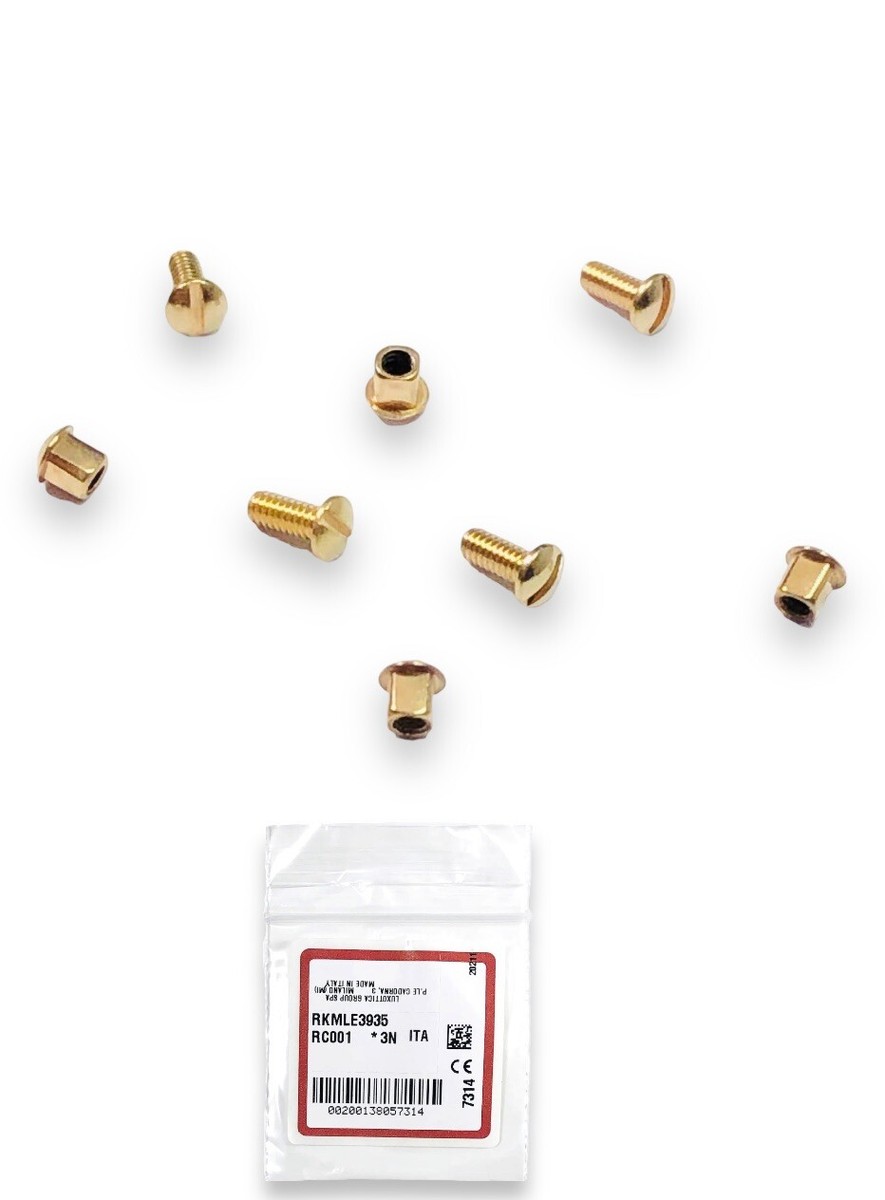 Ray Ban RB3583N Blaze General Golden Replacement Lenses Screws Kit