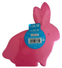 Creatology Foam Bunny Rabbit Shapes Pink & White 15 Pc NEW Crafts Party Supplies