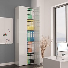 Tall Kitchen Larder Cupboard Storage Pantry Freestanding Utility Cabinet Slim