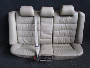 Rücksitzbank LEDER Audi A6 S6 4B Sitz Ausstattung beige TWIST Avant