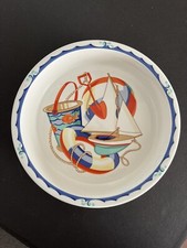 Vintage Tiffany Seashore Ceramic Child  s Bowl by TIFFANY  CO.  Japan