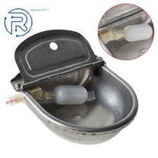 Stainless Steel Water Trough Bowl Automatic Drinking Horse Cow Sheep Auto Fill