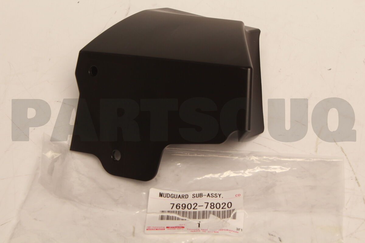 7690278020 Genuine Toyota MUDGUARD SUB-ASSY 76902-78020 | eBay 7690278020 Genuine Toyota MUDGUARD SUB-ASSY 76902-78020 | eBay