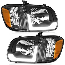 Weelmoto Pair Headlights Led Tube For 2005-2006 Toyota Tundra 2005-2007 Sequoia Weelmoto Pair Headlights Led Tube For 2005-2006 Toyota Tundra 2005-2007 Sequoia
