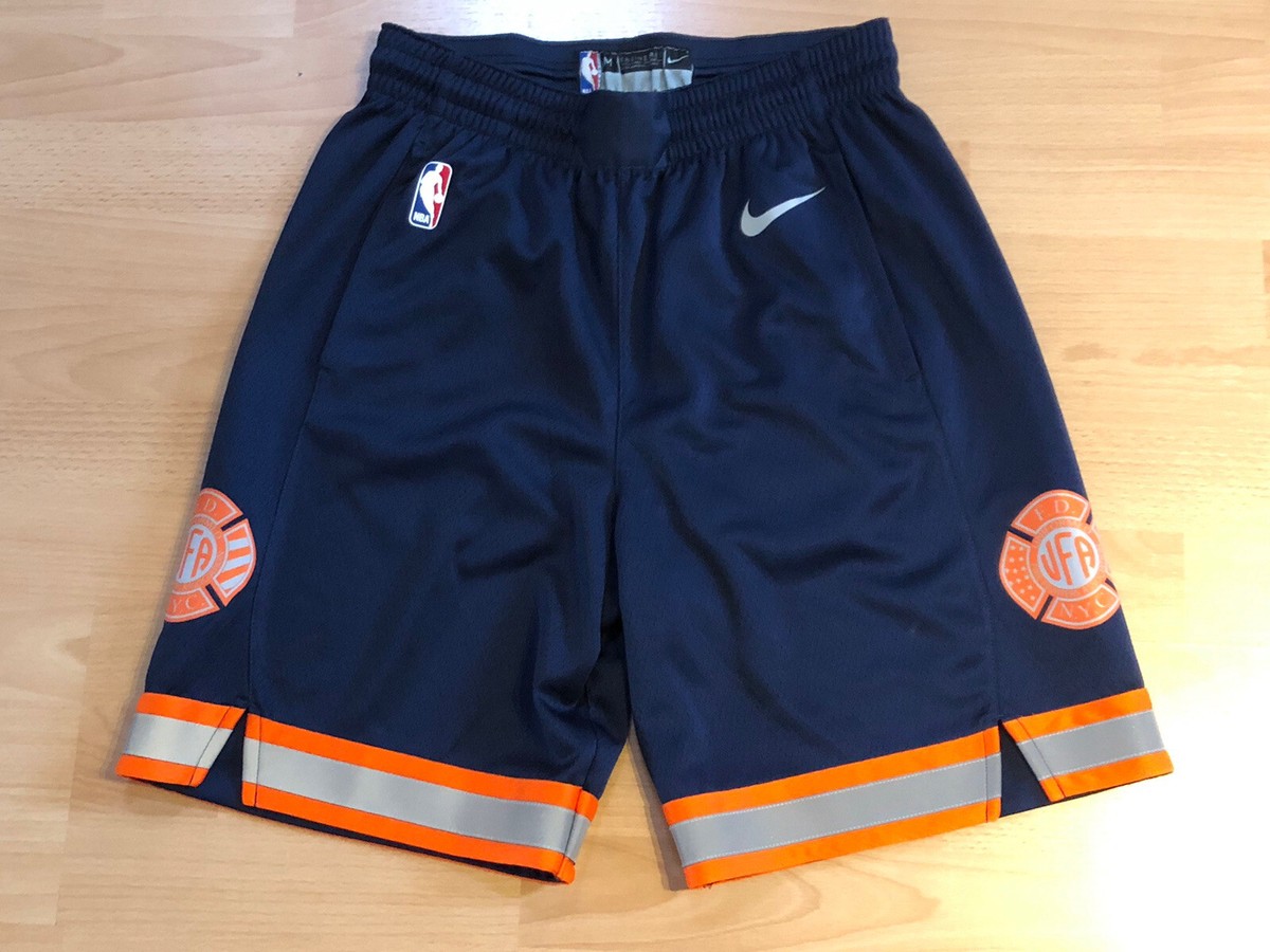 New York Knicks NBA Basketball Nike Swingman Shorts Hose M NYFD