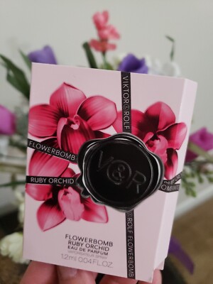 Viktor & Rolf Flowerbomb Ruby Orchid Women's EDP Sample Spray 0.04oz/1.2ml NIB