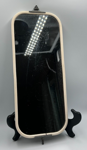 Vtg 1967-1972 West Coast BIG Truck 16"x7" Painted Semi Tow Mirror Man Cave Decor - Picture 1 of 14