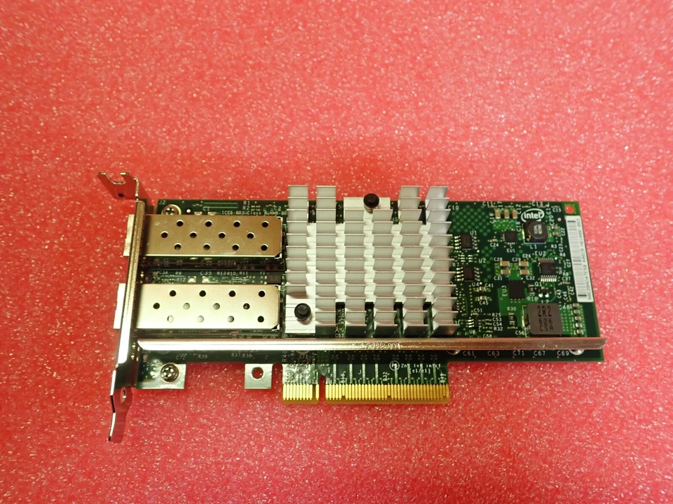 Genuine Intel X520-DA2 Dual port 10GB SFP+ PCIe Adapter with low profile bracket - Image 4 of 4
