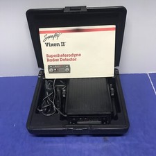 Super Fox Vixen II 2 Superheterodyne Radar Detector Tested  Works