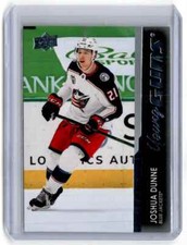 2021-22 Upper Deck Young Guns Joshua Dunne RC Columbus Blue Jackets #218
