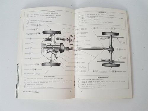 Ford Anglia & Prefect 1953 to 1959 Owners Handbook Genuine Ford Item - Picture 7 of 12