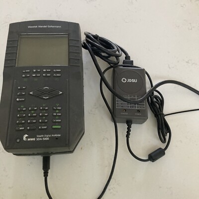 WaveTek Wandel Golterman WWG SDA-5000 Stealth Digital Analyzer Cable tester