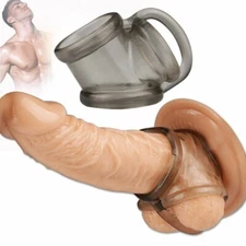 Reusable Ball Scrotum Stretcher-Ring-Penis Enhancer Delay Ejaculation for MALE'S