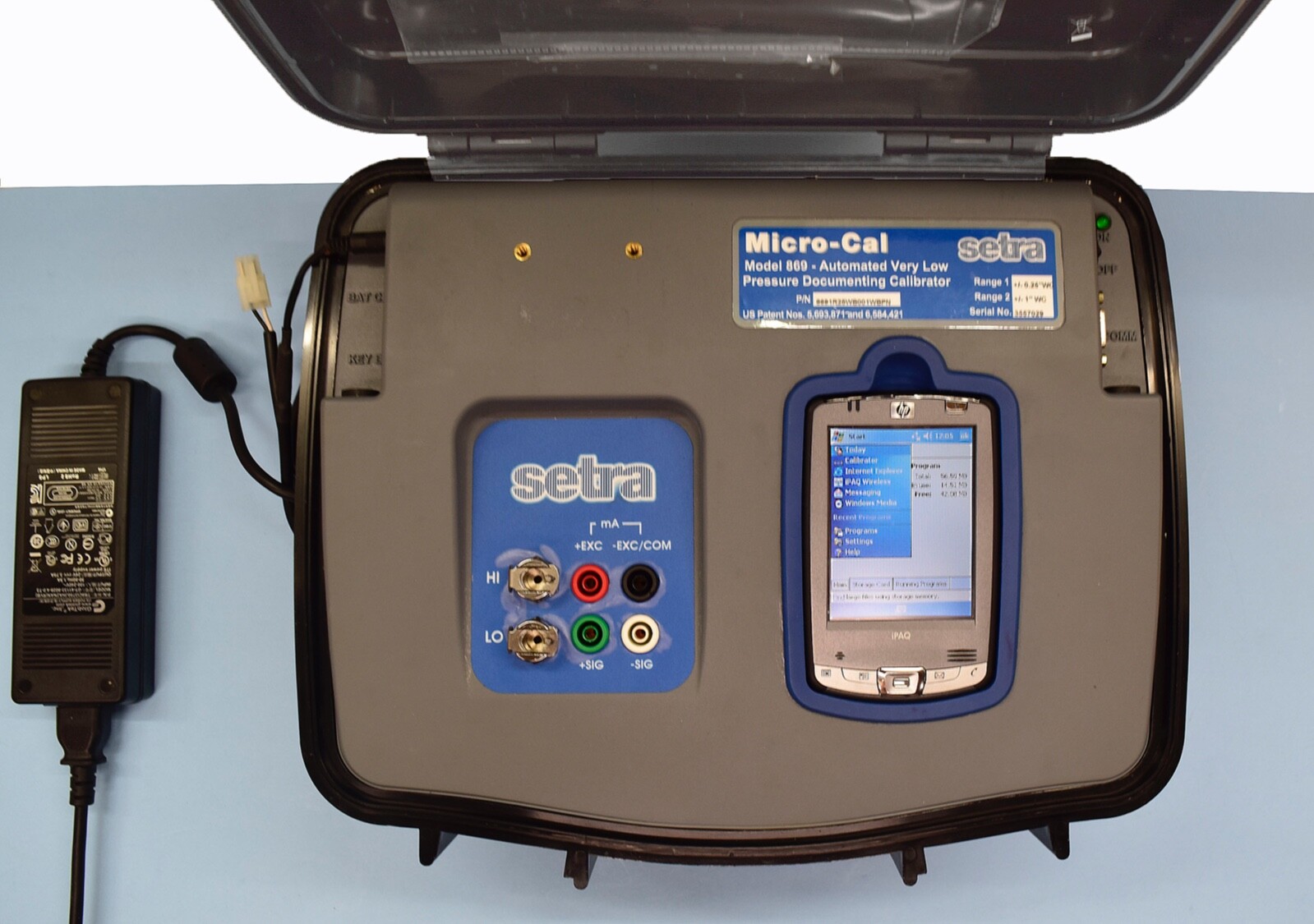 Setra MicroCal 869 ultra low pressure calibrator ,Setra 254/267/269 Transducers eBay