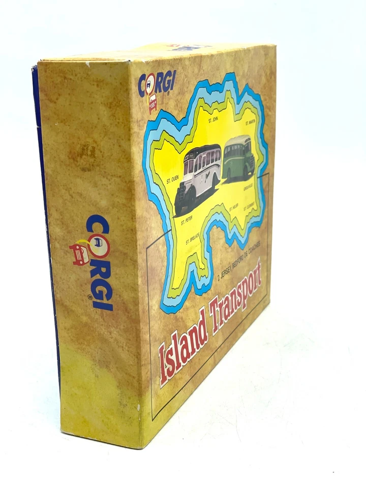 CORGI 97741 Island Transport 1:50 Bedford Buses #AC - Immagine 2 di 4