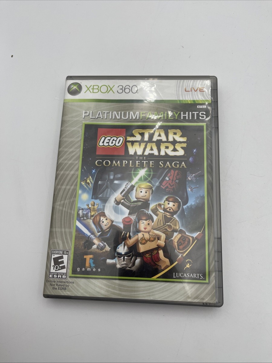 LEGO Star Wars The Complete Saga Xbox 360 CIB Complete with Manual Tested C