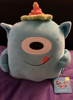 Ghost World By Pinkdolphin 8'' Blue One Eye Party Monster With Hat Plush New Cute