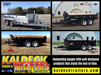 Dump Trailers available in Aluminum and Steel - Custom Specs available!