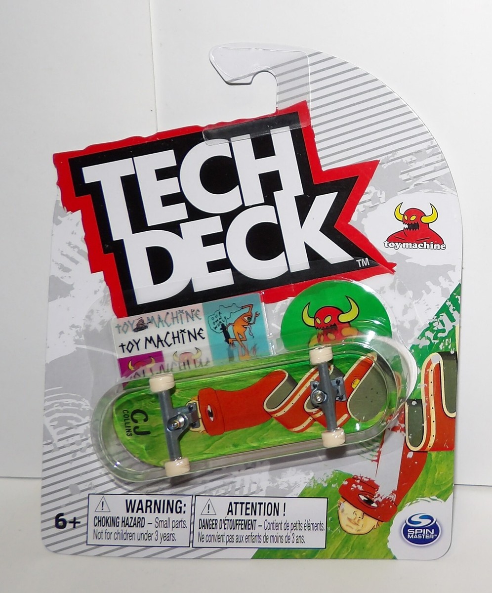 Tech Deck Toy Machine Series ~ VOLCOM ~ Ultra Rare CJ Collins