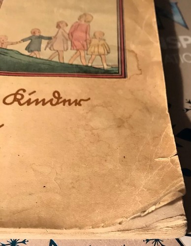 German Song Book Was unsre Kinder singen Edition Schott 600 Date 1914 - Picture 7 of 12