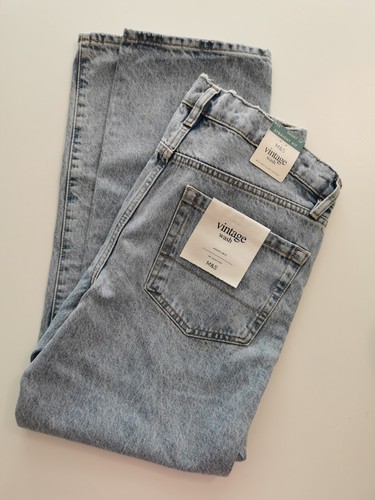 M&S Herren gerade Passform Vintage Wash Stretch Jeans, verschiedene Farben, Größen - Bild 15 von 23