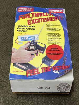 Vintage Kyosho Viper Champion Boat Kyosho Pulsar Pro 2000 Remote