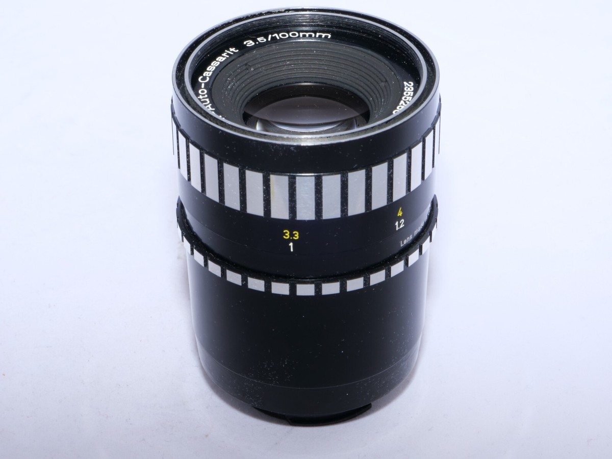 Exakta Steinheil Auto-Cassarit 100mm f/3.5 telephoto lens
