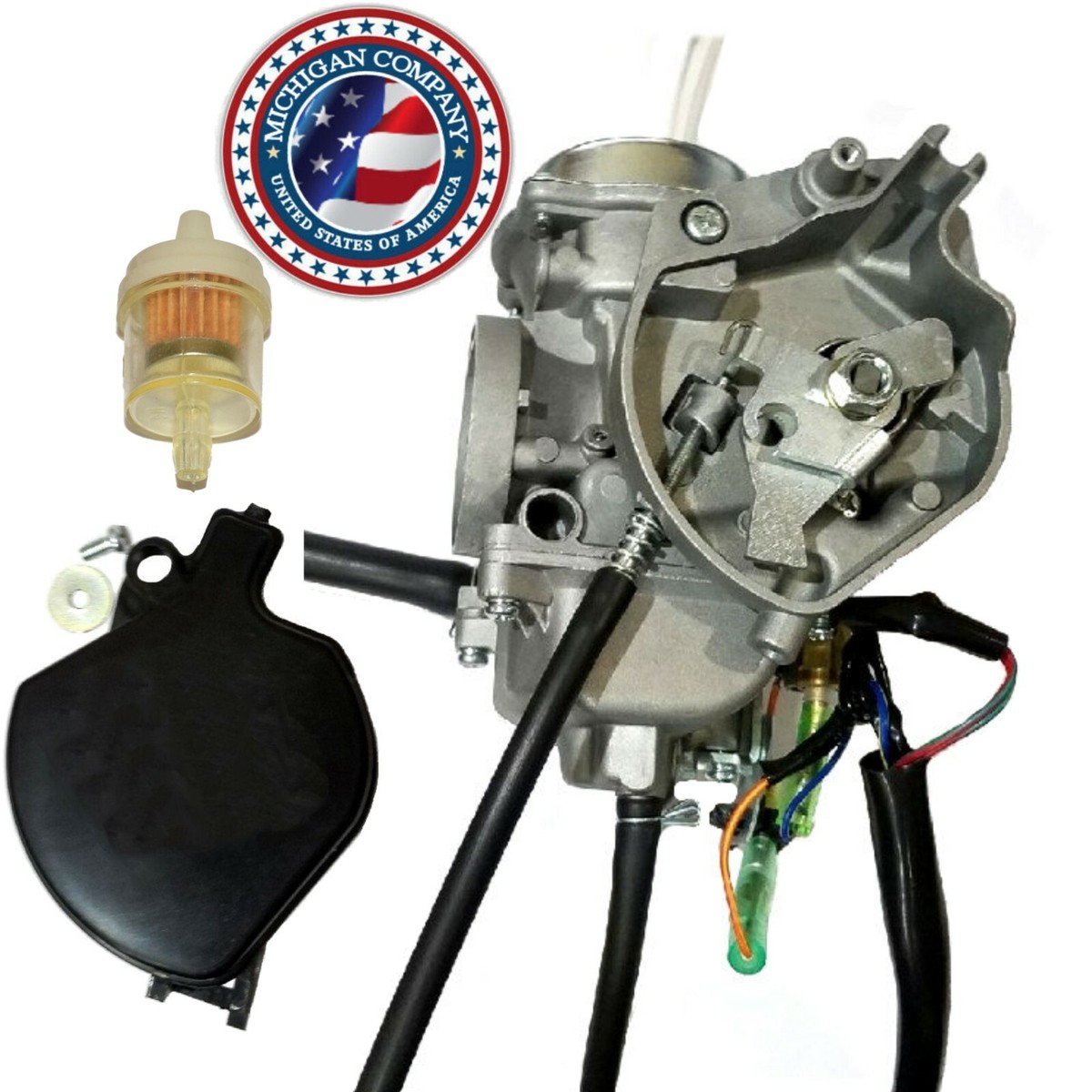 fits CARBURETOR KAWASAKI PRAIRIE 300 KVF300 KVF300B KVF300A 1999