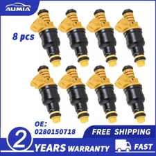 8pcs Fuel Injectors For Ford F150 F250 F350 4.6L 5.0L 5.4L 5.8L 0280150718