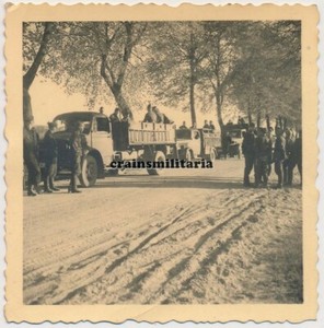 Orig Foto Englische Beute Lkw Kolonne Ostpreussen Polen 1941 Opel Blitz Ebay