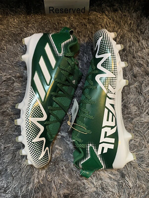 Adidas Men s Freak 22  Team Dark Green/White'' Football Cleats Size 13.5 GW3425