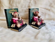 Mommy Teddy Bear Beartime Story Bookends