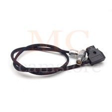 D-Tap to Right angle 1B 6 Pin Cable for DJI Ronin to power RED Epic Scarlet 1-3M