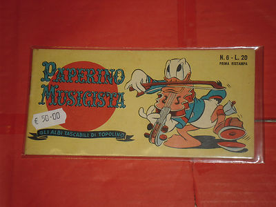 MICKEY MOUSE POCKET BOOKS - STRIP NO. 6 - first original reprint 1953-1st