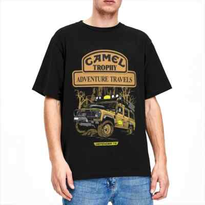 Men Camel Trophy Driver Gifts Shirt Accessories Defender Overland Pure Cotton Cl