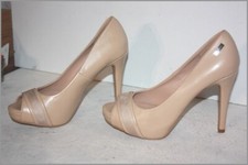 Bottines Guess Talons Taupe Cuir Daim - Pointure 37, Occasion