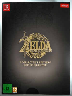 Zelda Tears of the Kingdom Collectors Edition Nintendo Switch Limited NEU & OVP