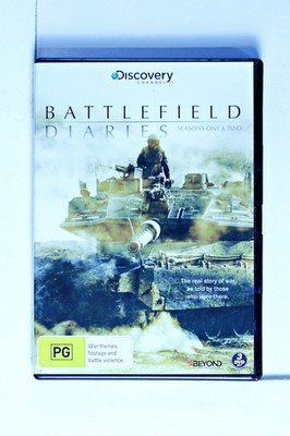 Battlefield Diaries : Season 1-2 | Boxset (DVD 2005) VGC