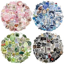 400 PCS Cute Stickers,Aesthetic Motivational and 2.5 x 4 x 0.6 inches, Ins