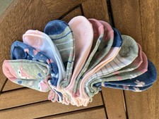 10 PAIRS NWOT Cute Ankle Socks Women's Girls Floral Fox Stripes Hearts